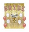 Bachelorette Decorations Curtain Backdrop Balloons