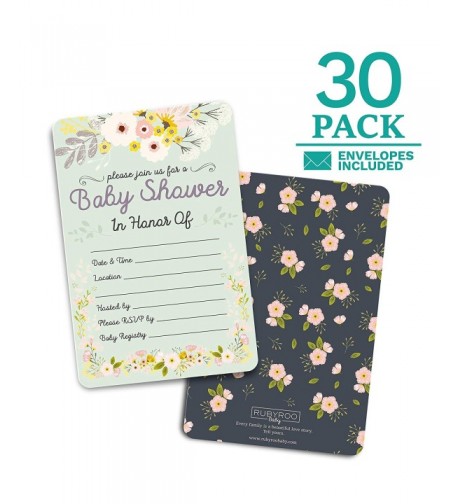 Baby Shower Invitations envelopes Decorations