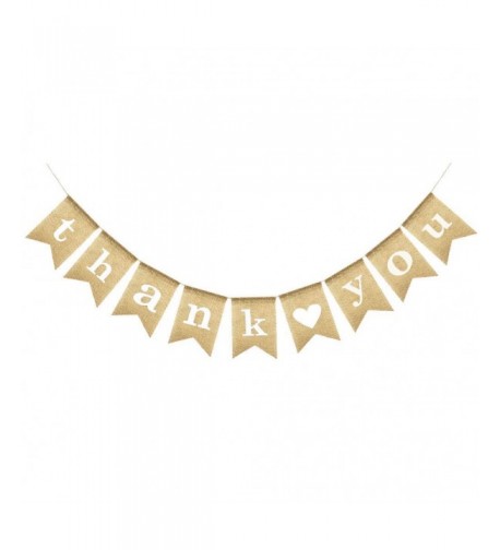 Uniwish Bunting Vintage Wedding Decorations
