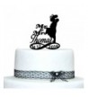 Buythrow Silhouette Wedding Topper Infinity