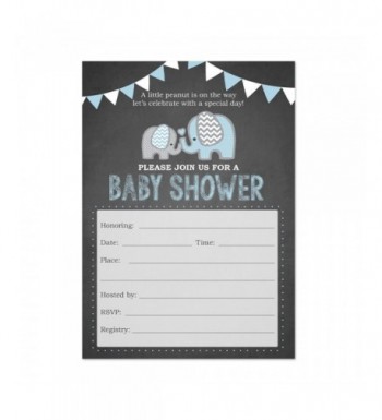 Cheap Real Baby Shower Party Invitations