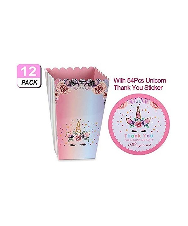 Magical Unicorn Birthday Stickers Supplies