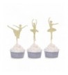 Giuffi Glitter Ballerina Cupcake Birthday
