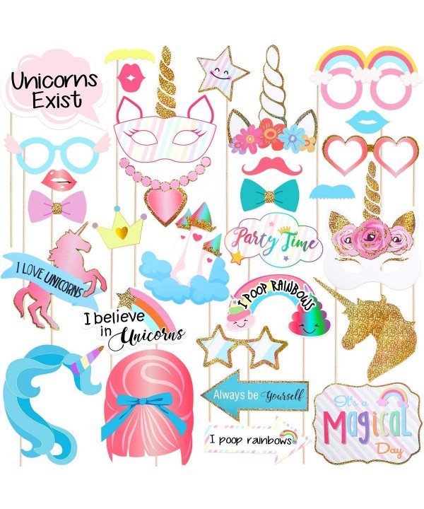 LUOEM Unicorn Supplies Birthday Decoration