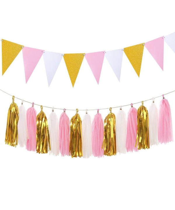 Vintage Pennant Triangle Birthday Decoration