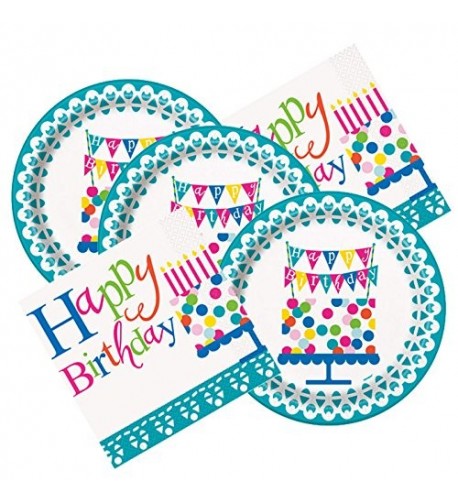 Confeitti Themed Birthday Party Napkins