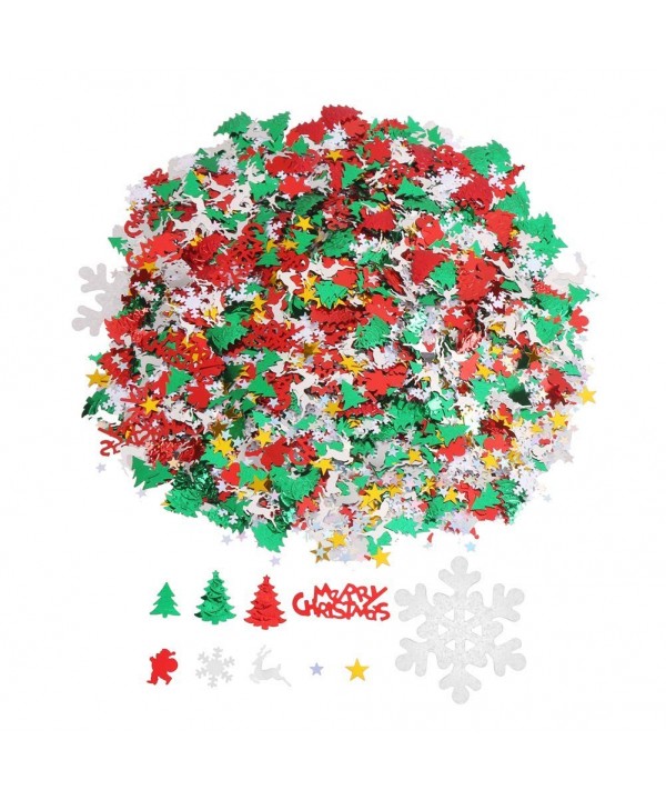 CCINEE Christmas Metallic Confetti Decoration