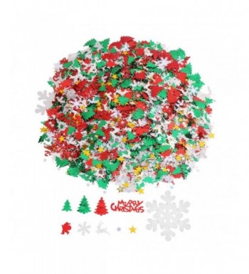 CCINEE Christmas Metallic Confetti Decoration