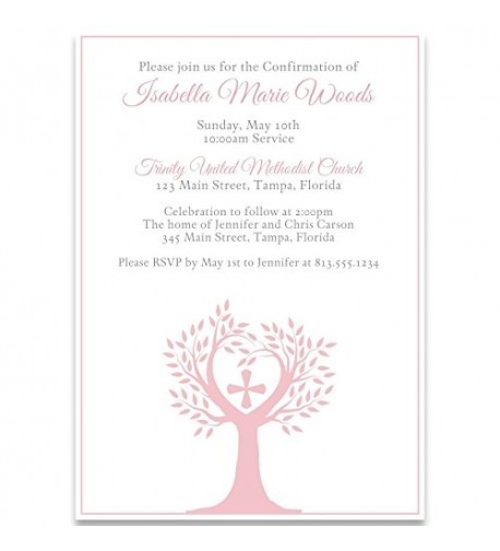 Communion Invitations Confirmation Religious Beginnings
