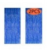 FECEDY Metallic Tinsel Curtains Decorations