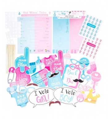 Shower Gender Reveal Posters Stickers