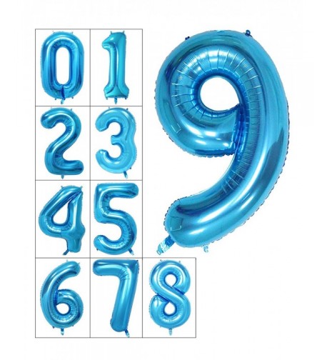 Numbers Helium Digital Balloons Birthday