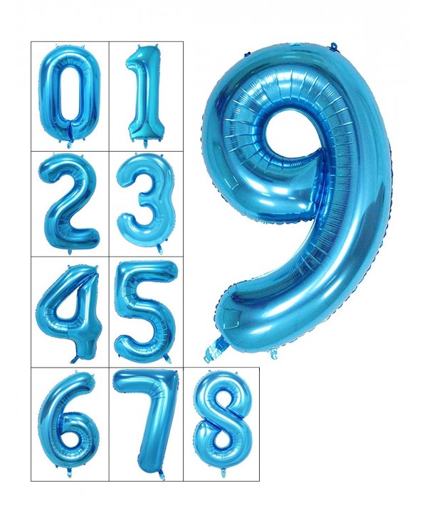 Numbers Helium Digital Balloons Birthday