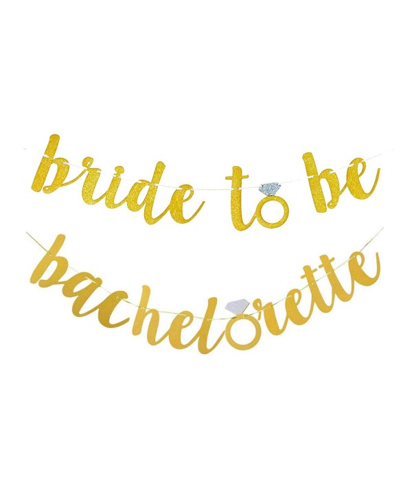 Glitter Alphabet Bachelorette Engagement Decoration