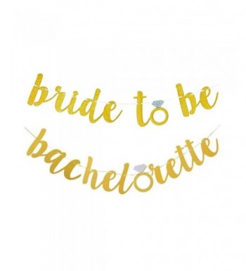 Glitter Alphabet Bachelorette Engagement Decoration