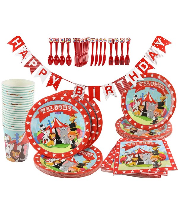 Carnival Birthday Decoration Supplies Napkins