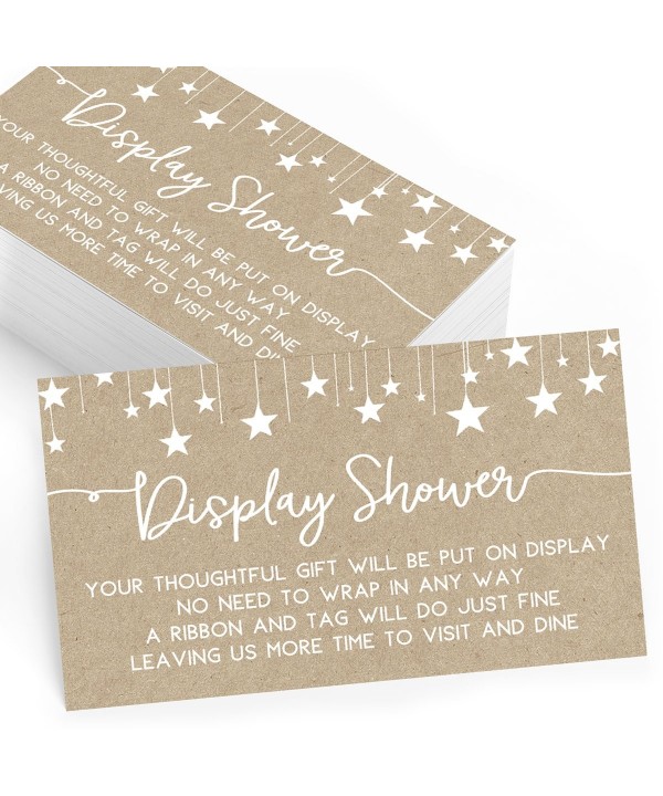 Display Cards Shower Insert Activities Display Cards Shower Insert Activities