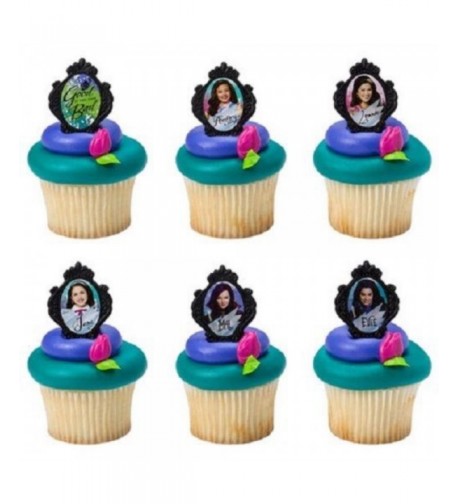 Disney Descendants Cupcake Birthday Toppers