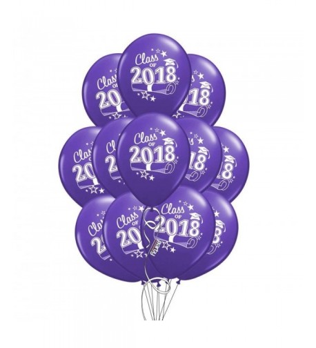 Class 2018 Graduation Latex Balloons