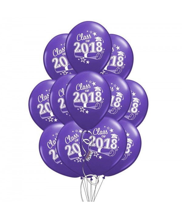 Class 2018 Graduation Latex Balloons