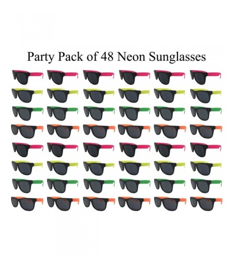 Wholesale Pack 48 Assorted Sunglasses Graduation Mardi Gras Holidays Birthdays
