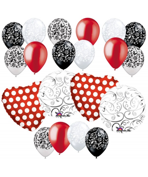 Hearts Swirls Balloon Bouquet Wedding