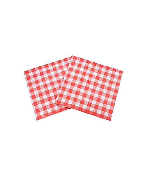 WallyE Gingham Napkins Christmas Birthday