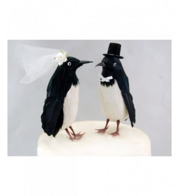 Fancy Penguin Cake Topper Ornament