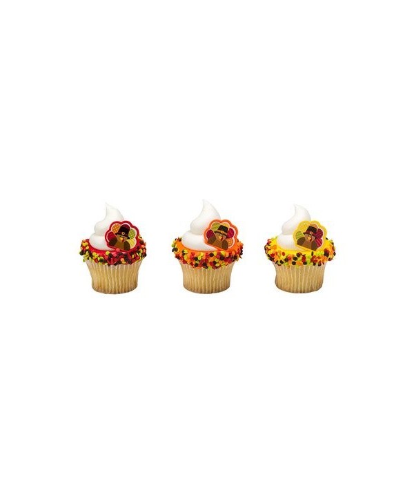 Harvest Thanksgiving Cupcake Topper Rings