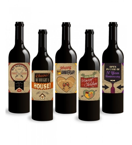 Standard Wine Labels Milestones Engagement