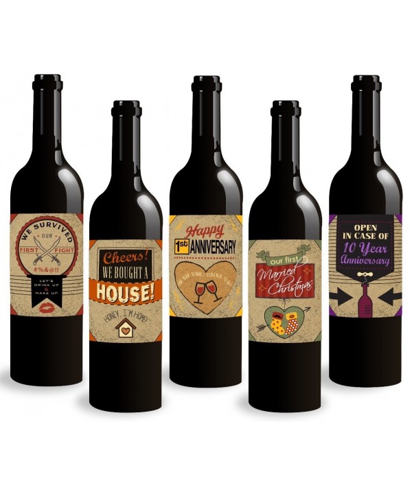 Standard Wine Labels Milestones Engagement