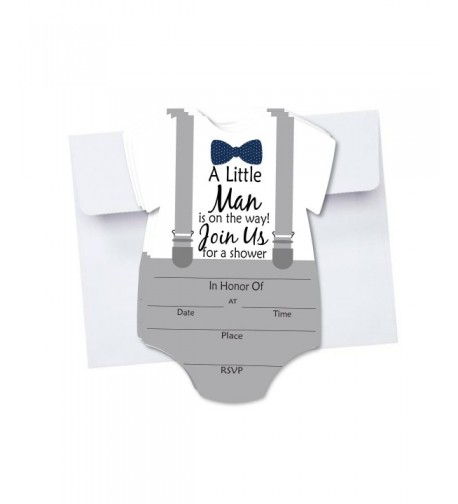 Little Invites Invitations Envelopes Suspenders