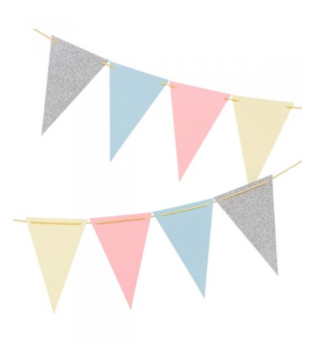 Pennant Decorations Triangle Bunting Birthdays