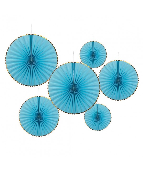 Paper Fans Shower Hanging Decoration