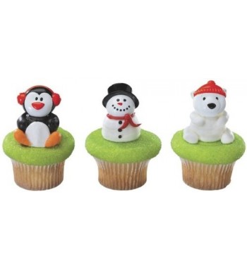 Christmas Holiday Friends Designer Cupcake