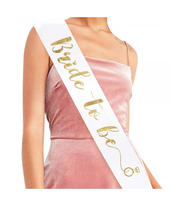 YULIPS Bride Sash Bachelorette Decorations