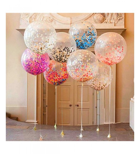 ZEKUI Confetti Balloons Balloon Multicolor