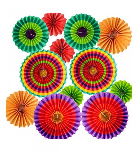Colorful Rosettes Decorations Supplies Birthday