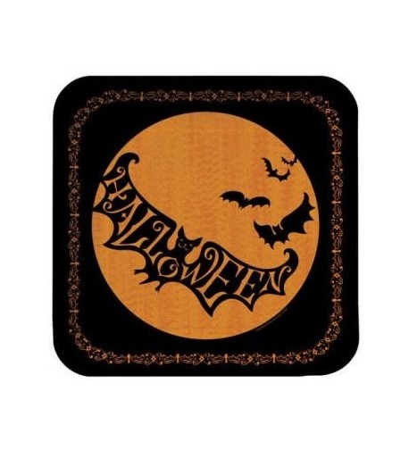 Halloween Scary Silhouettes 9 inch Plates