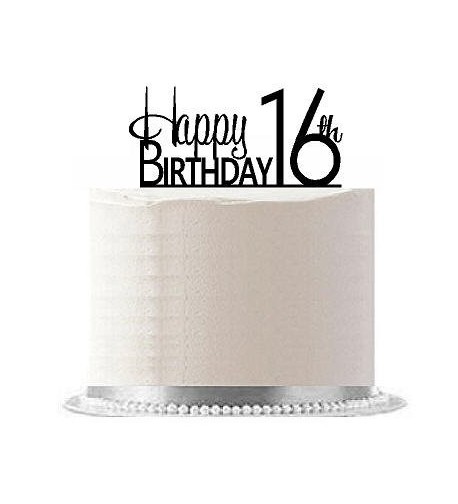 CakeSupplyShop AE 119 Birthday Agemilestone Elegant