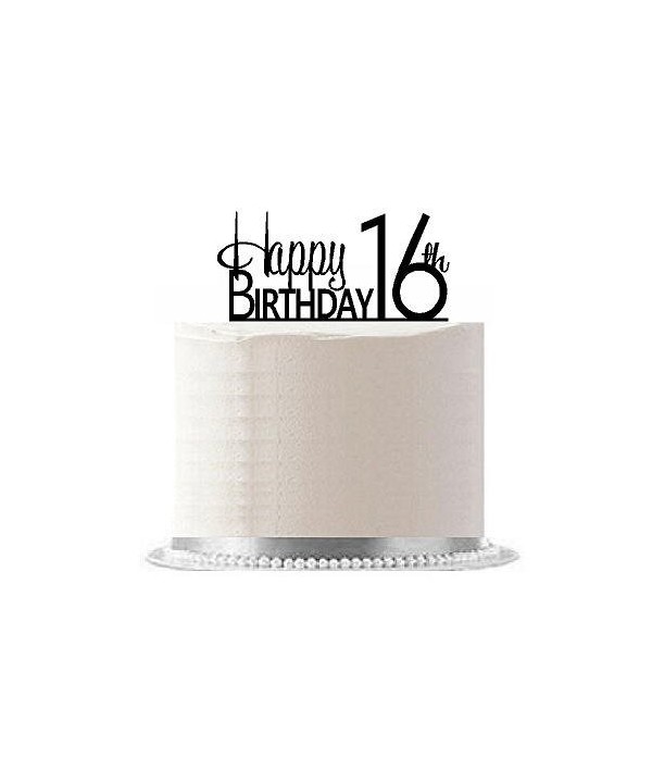 CakeSupplyShop AE 119 Birthday Agemilestone Elegant