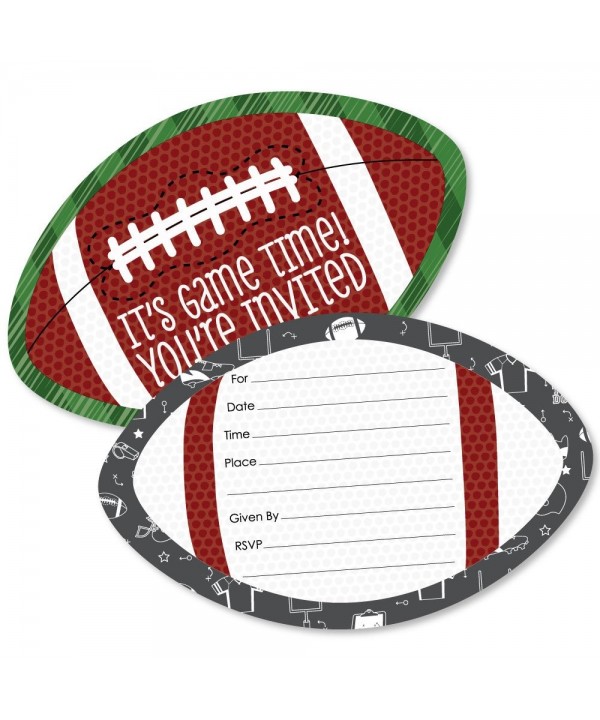 End Zone Fill Invitations Invitation