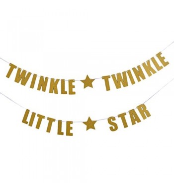 Tinksky TWINKLE LITTLE Birthday Decoration