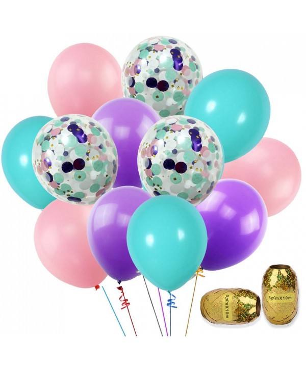 KUMEED Balloons Assorted Confetti Birthday