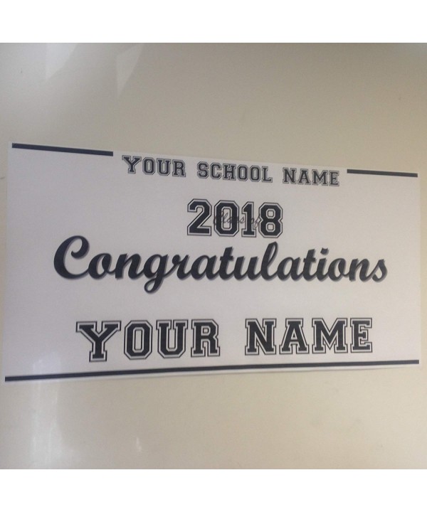 Large Graduation Banner Custom Personalized