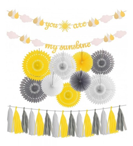 MEANT2TOBE Sunshine Supplies Birthday Decorations