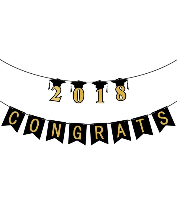 Congrats Graduation Assembled Backdrop Decorations