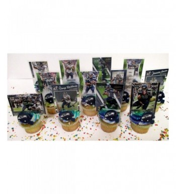 Seattle Seahawks Birthday Cupcake Topper