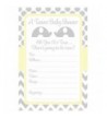 Twins Shower Invitations Elephant Design x