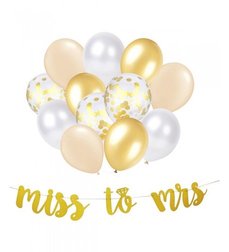 Bridal Shower Decorations Banner Balloon